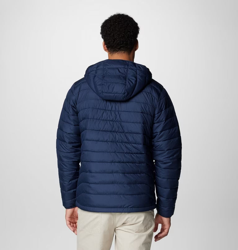 Men’s Powder Lite™ II Hooded Insulated Jacket Navy