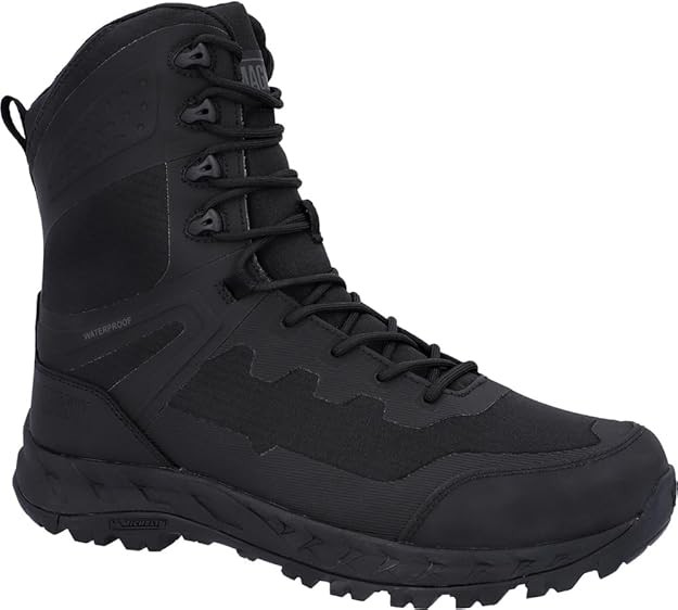 Magnum Ultima Pro 8.0 WP Side-Zip Uniform Boot Black - Waterproof and breathable