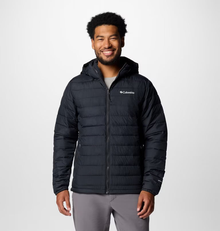 Men’s Powder Lite™ II Hooded Insulated Jacket Black