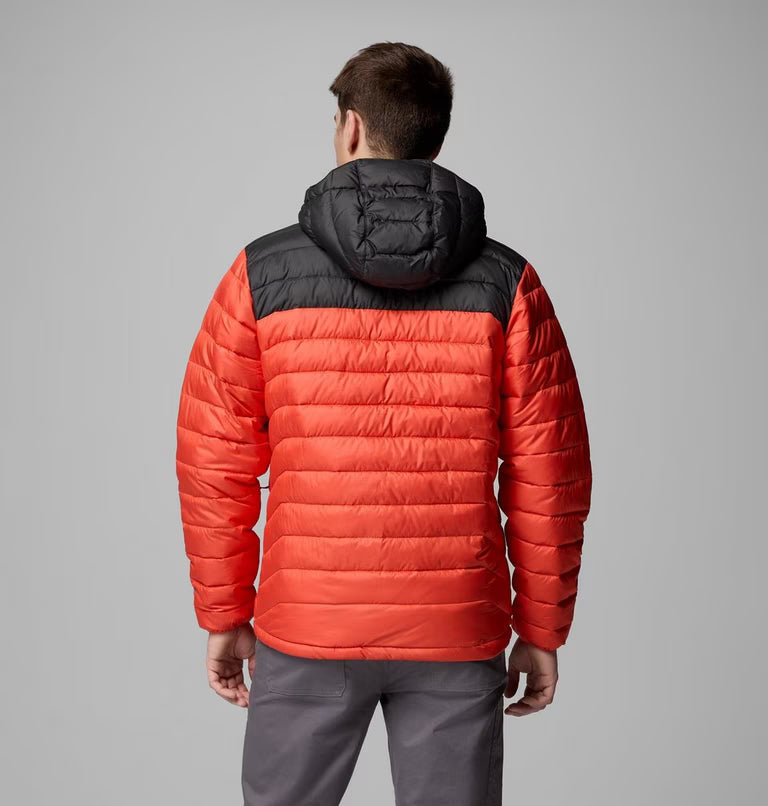 Men’s Powder Lite™ II Hooded Insulated Jacket Orange