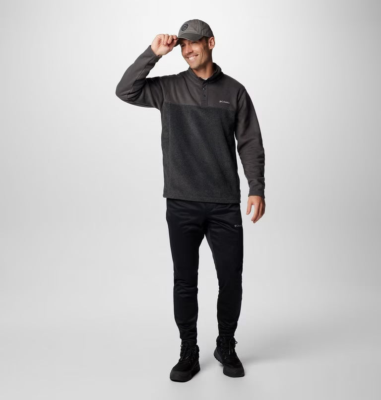 Men's Steens Mountain™ II Half Snap Fleece Black