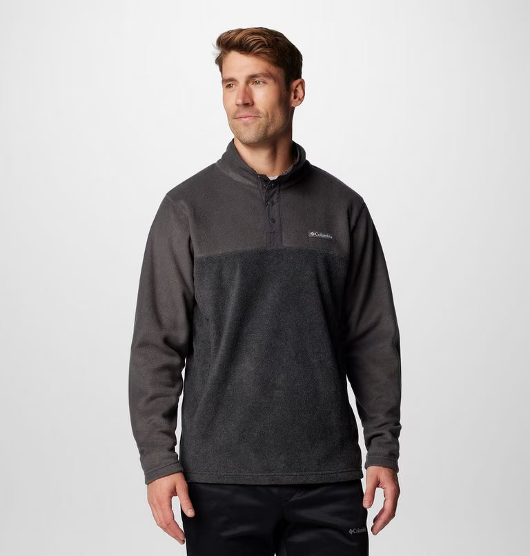 Men's Steens Mountain™ II Half Snap Fleece Black