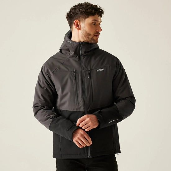 Men's Highton Stretch Padded Jacket | Ash/Black