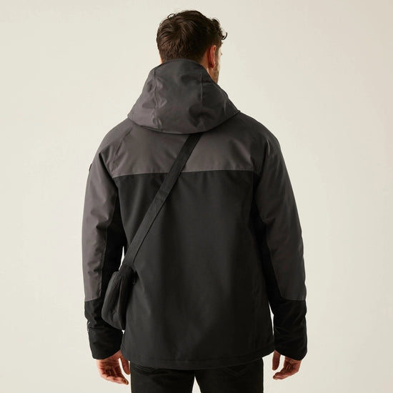 Men's Highton Stretch Padded Jacket | Ash/Black
