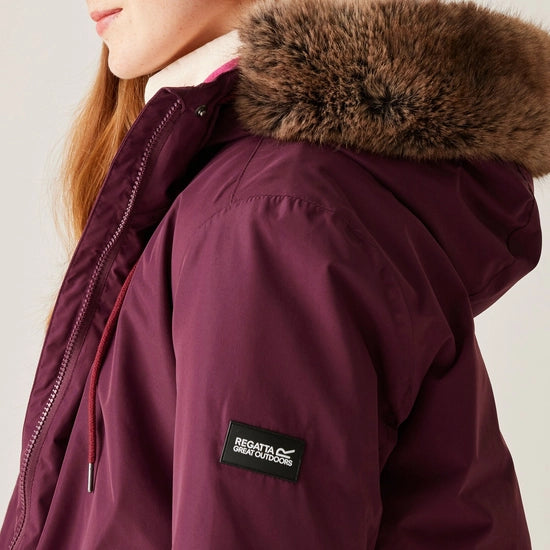 Women's Sabinka Waterproof Insulated Jacket | Burgundy